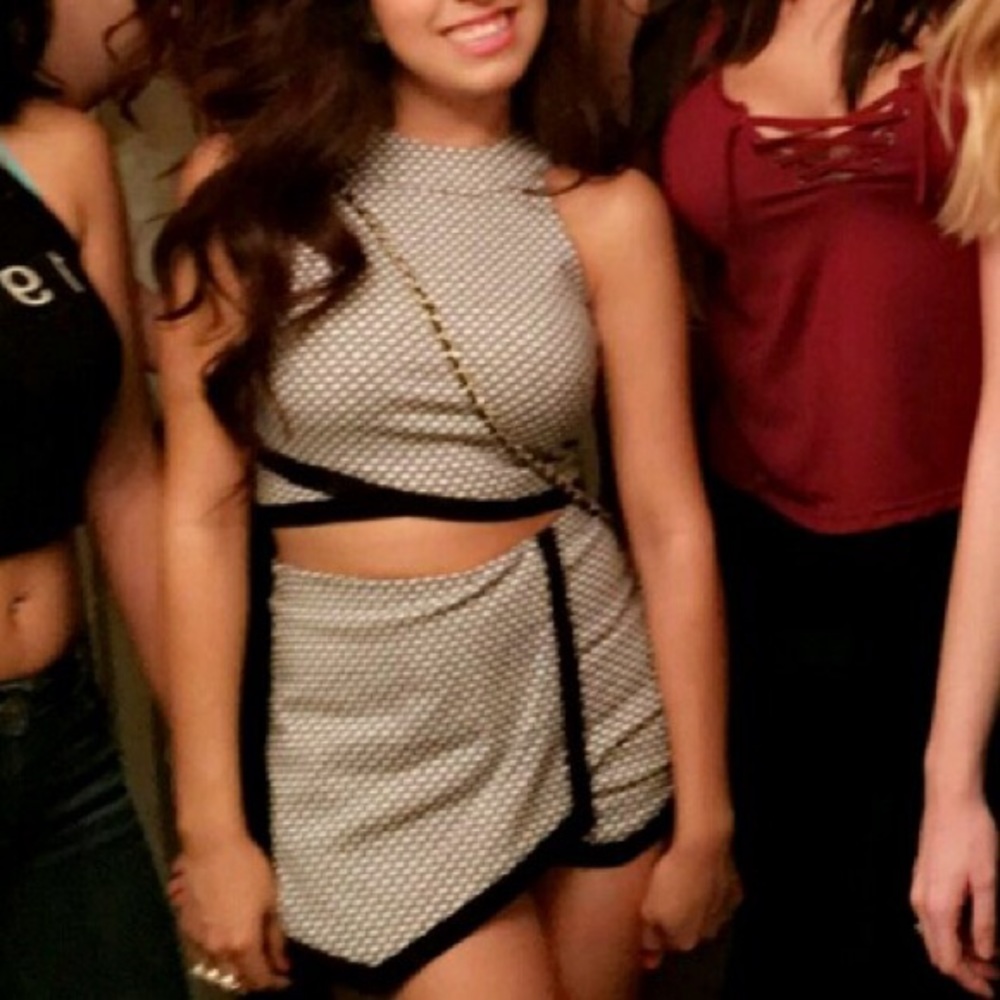 Skort and crop top set!
